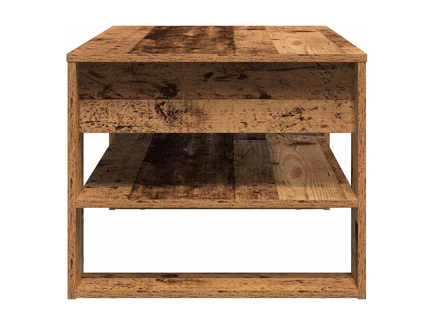 Couchtisch-Wohnzimmertisch-Beistelltische Altholz 102x55x45 cm Holzwerkstoff SHL8696