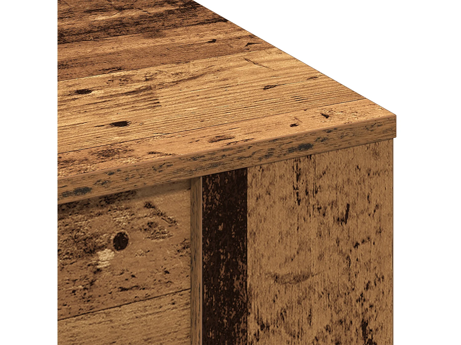 Couchtisch-Wohnzimmertisch-Beistelltische Altholz 102x55x45 cm Holzwerkstoff SHL8696