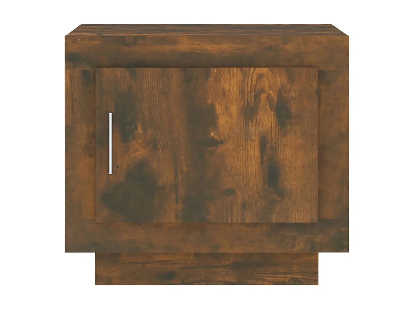 Mesa de centro | Mesa auxiliar madera contrachapada negro 50x50x40 cm SHL411363