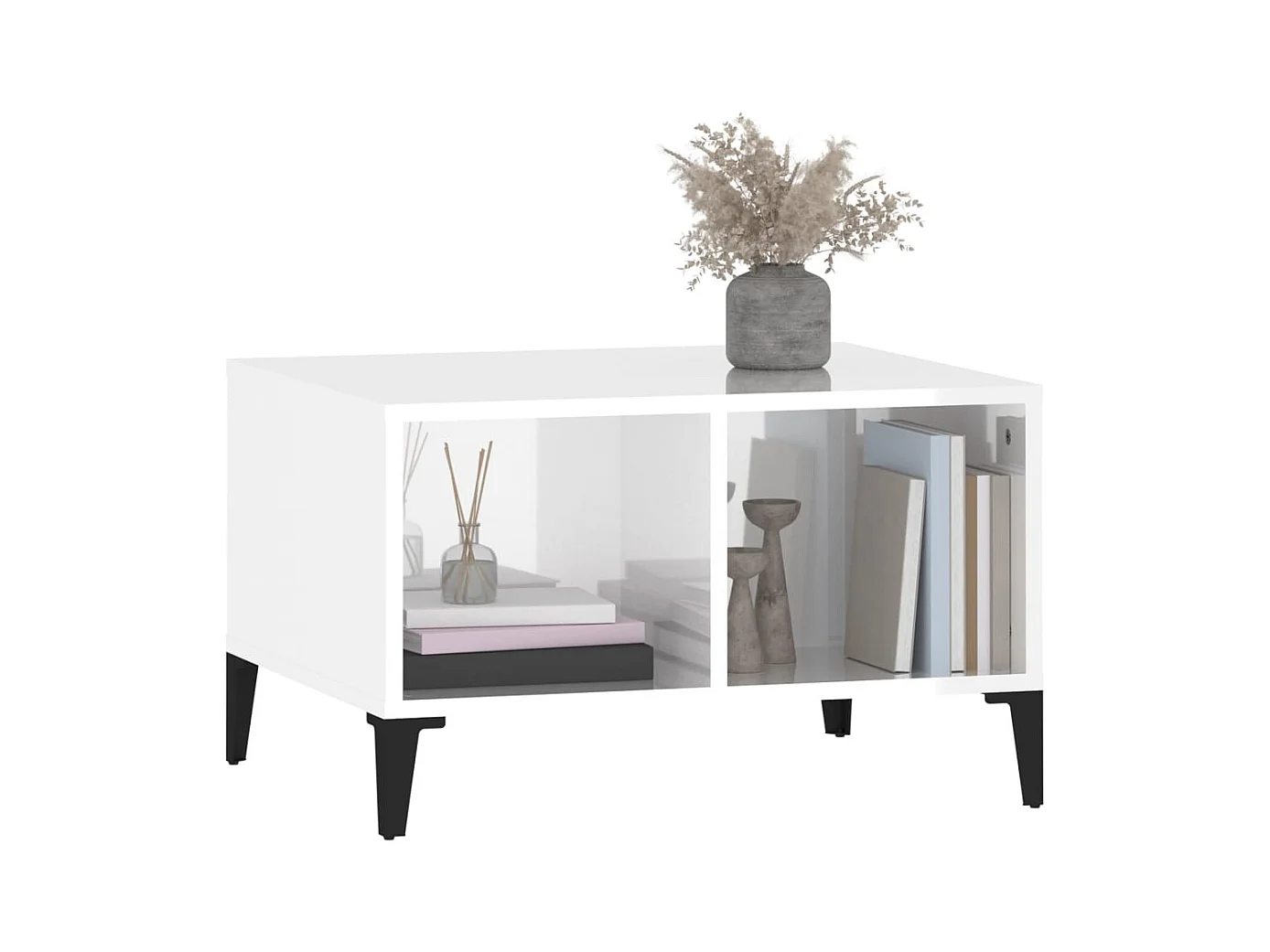 Mesa de centro | Mesa auxiliar madera contrachapada roble Sonoma 100x50x35 cm SHL2485