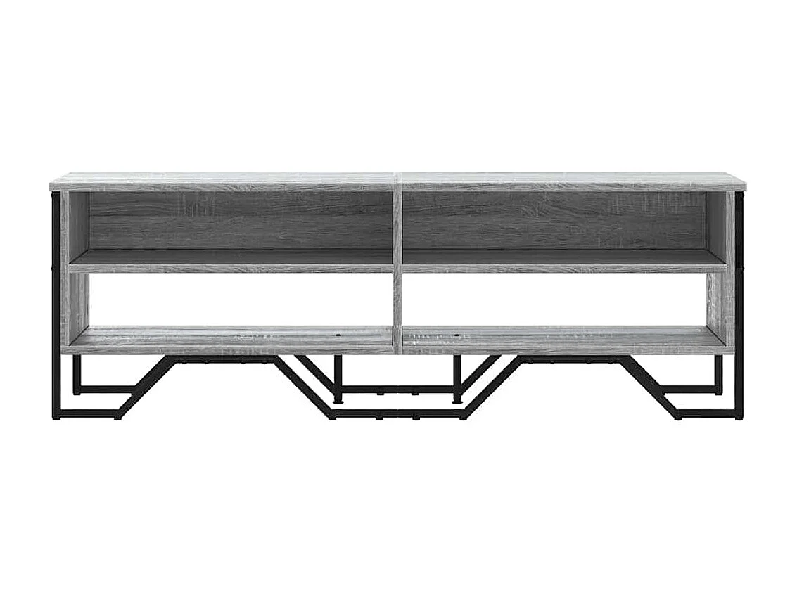 Mueble de TV | Mueble de salón madera de ingeniería gris sonoma 122x34x41 cm