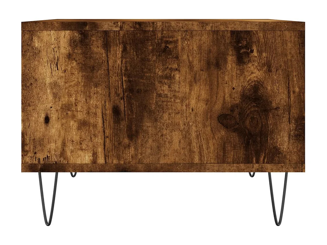 Mesa de centro | Mesa auxiliar madera ingeniería madera envejecida 102x55x42 cm SHL726