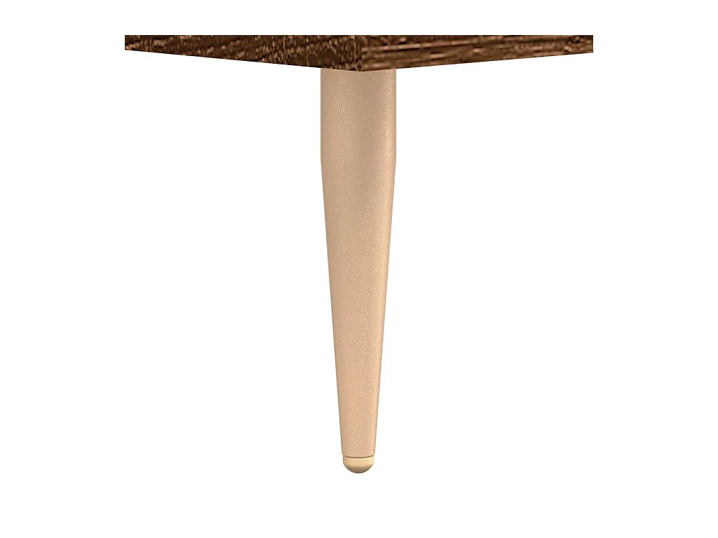 Mesa de centro | Mesa auxiliar madera de ingeniería roble artisan 55,5x55x45 cm SHL69968