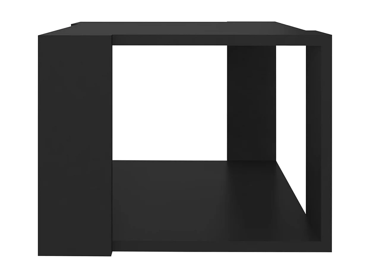 Table basse salon-Table d'appoint Noir 40x40x30 cm Bois d'ingénierie SHL71665