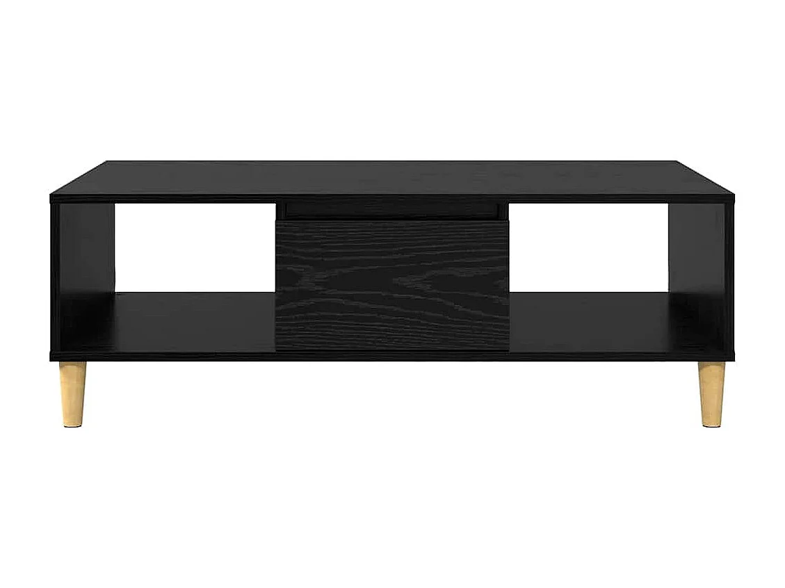 Mesa de centro | Mesa de apoio Carvalho preto 103.5x60x35 cm