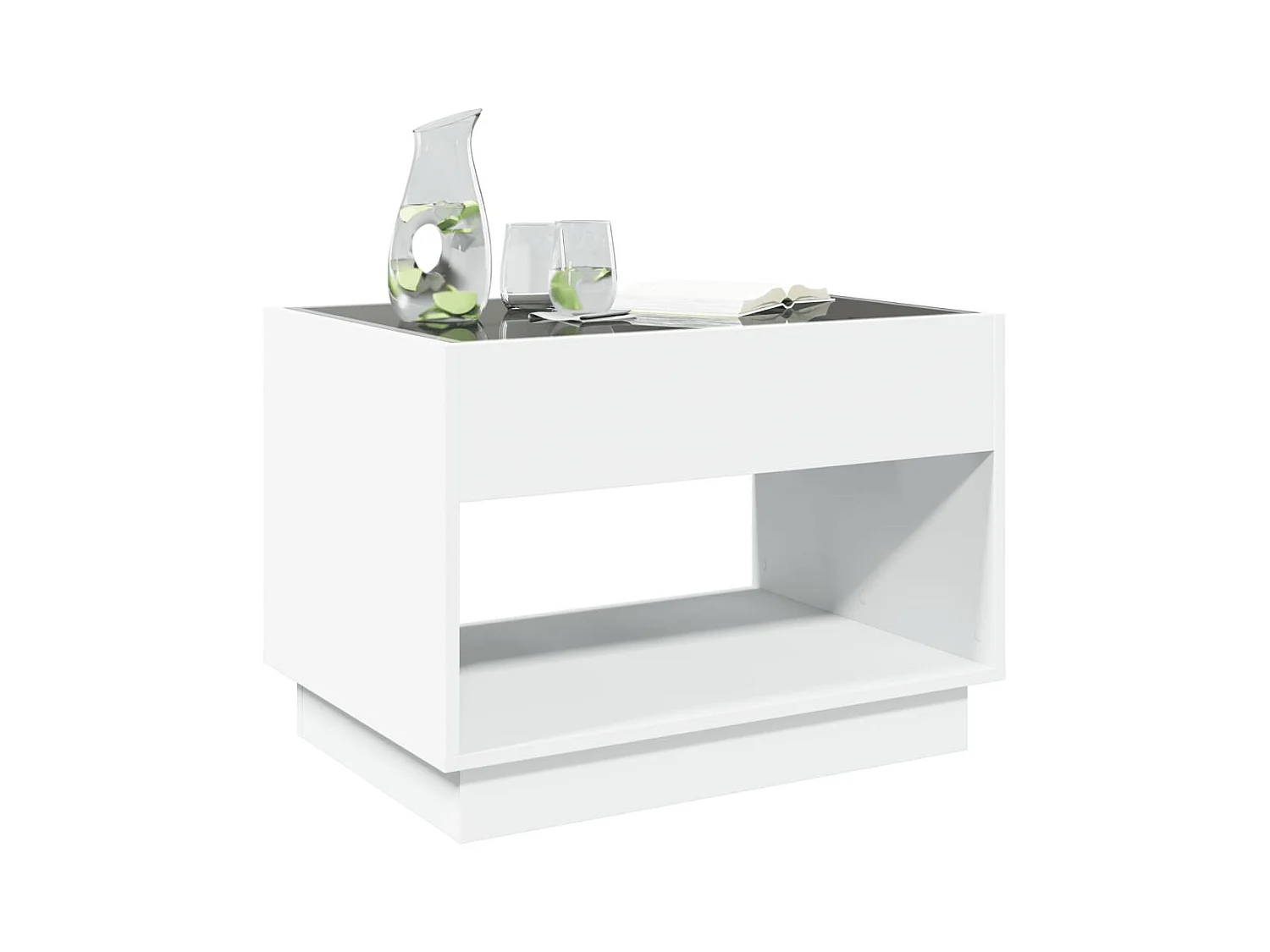 Mesa de centro-Mesa auxiliar madera de ingeniería gris Sonoma 60x60x31,5 cm SHL309278