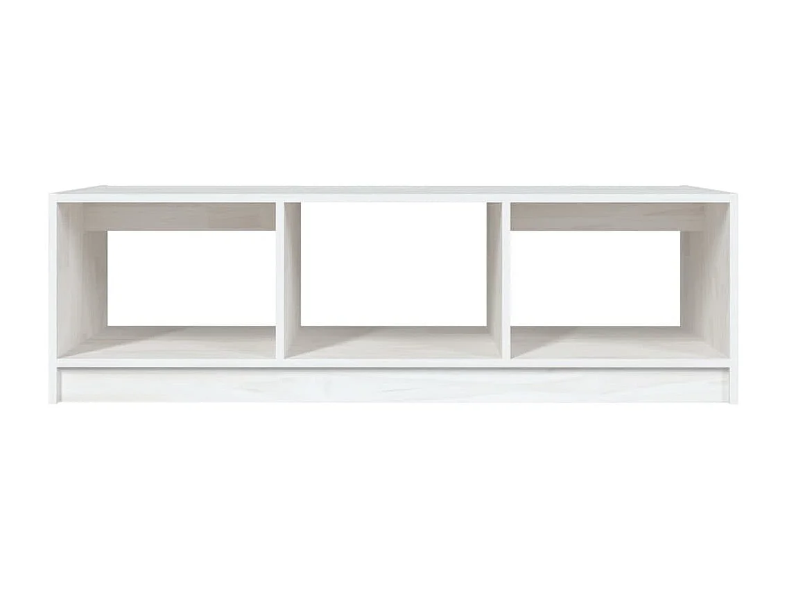 Mesa de centro | Mesa auxiliar de madera maciza de pino gris 60x53x35 cm SHL247135