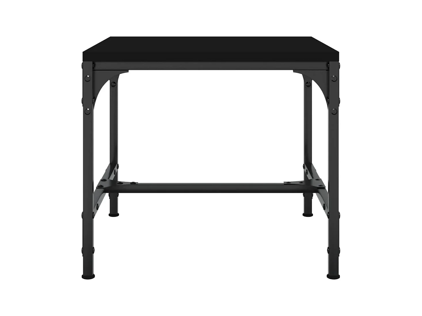 Mesa de centro | Mesa auxiliar madera contrachapada roble ahumado 90x49x45 cm SHL1673