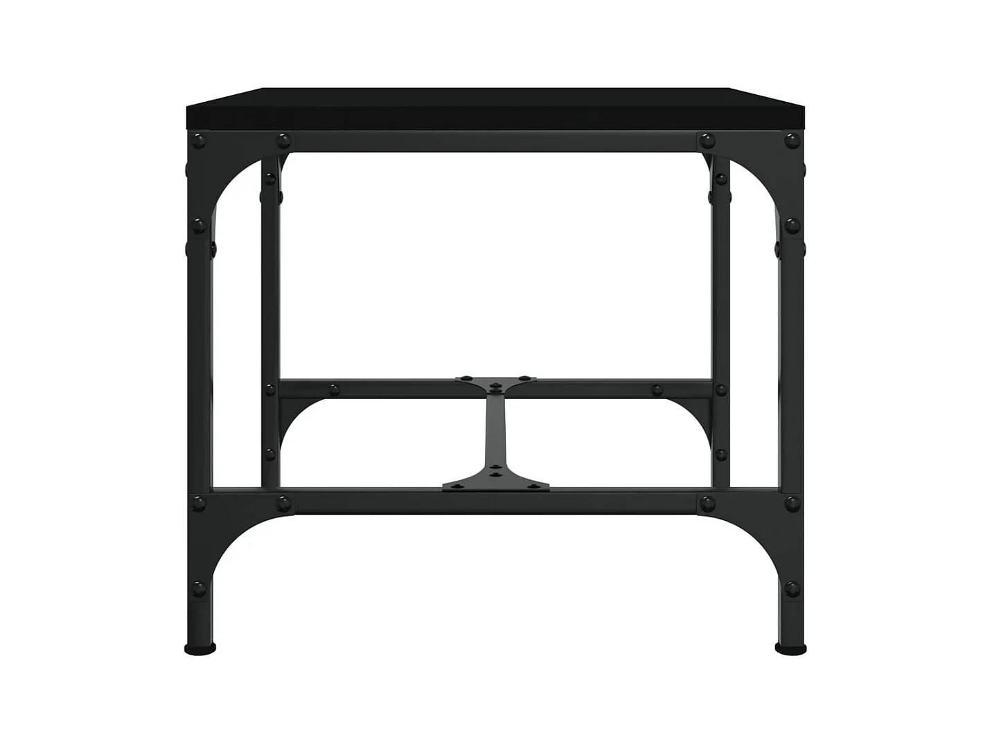 Mesa de centro | Mesa auxiliar madera contrachapada roble ahumado 90x49x45 cm SHL1673