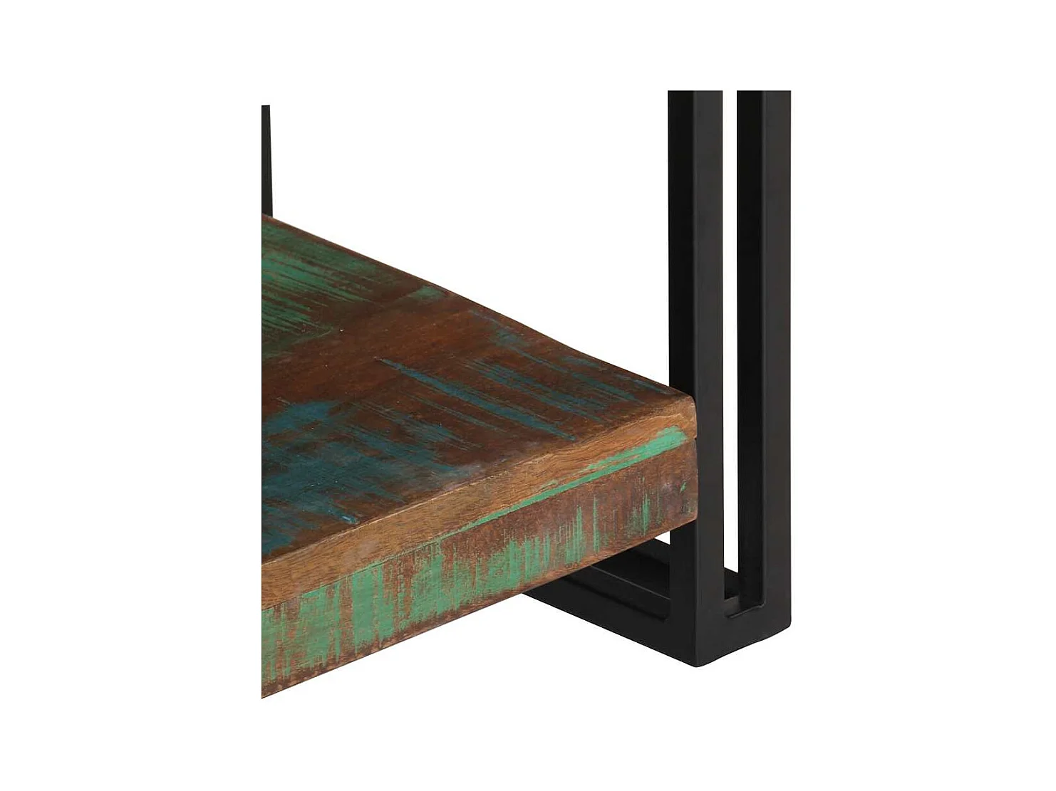 Mueble para la TV | Gabinete de TV | Mueble de salón de madera maciza reciclada 120x30x40 cm