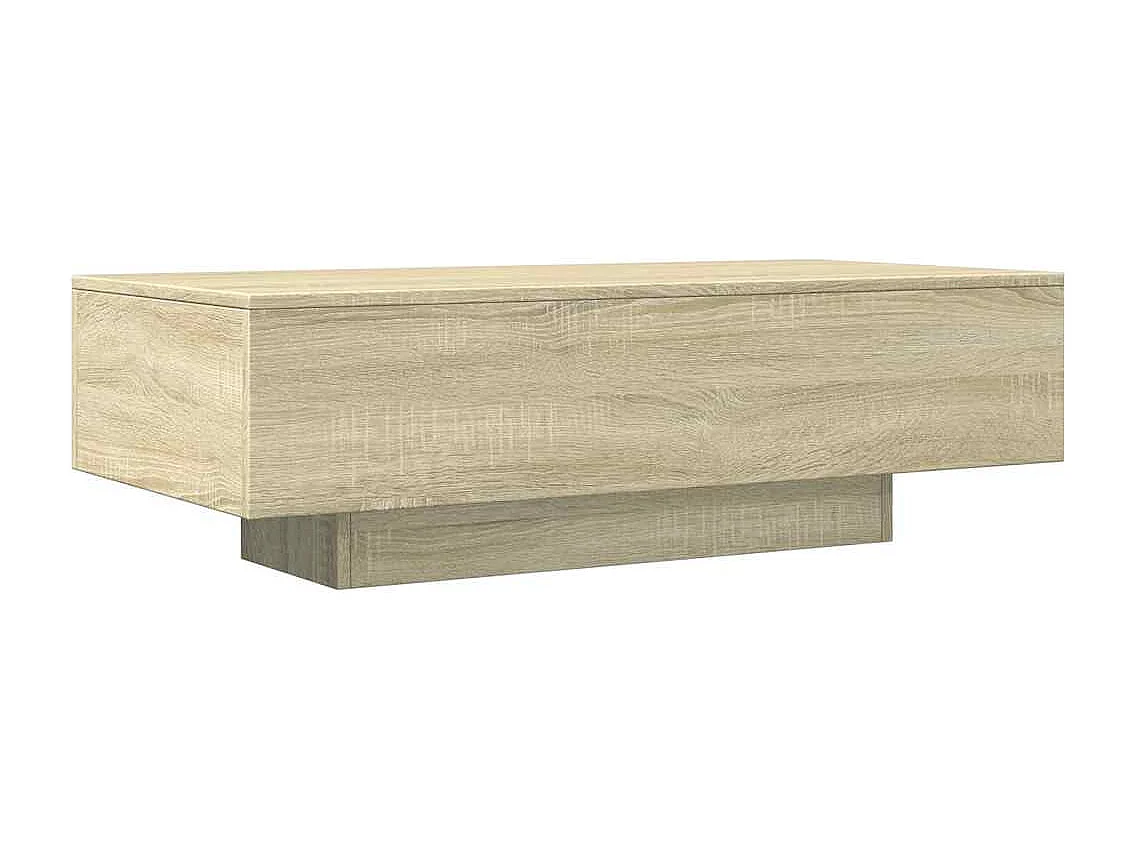Tavolino da Salotto-Tavolino Basso Rovere Sonoma 100x49.5x31 cm in Legno Multistrato SHL87081