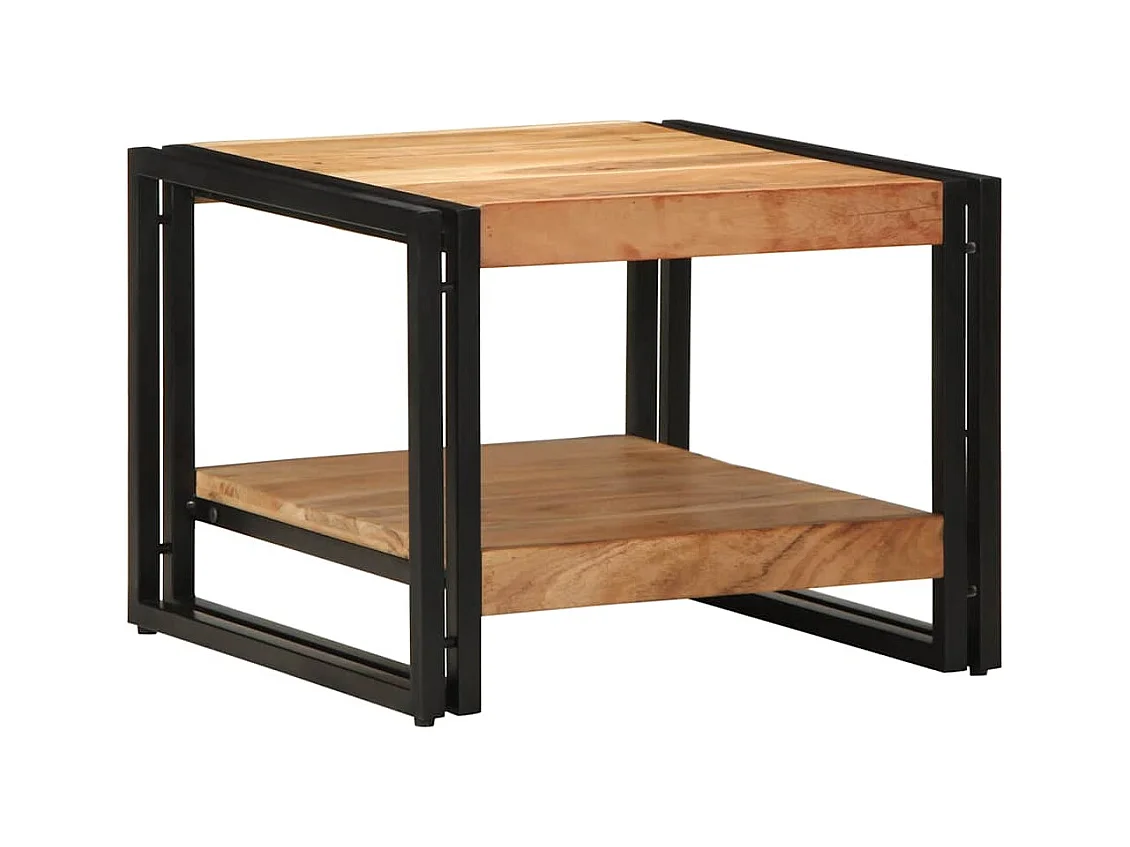 Table basse salon-Table d'appoint 50x50x38 cm bois massif acacia SHL75969
