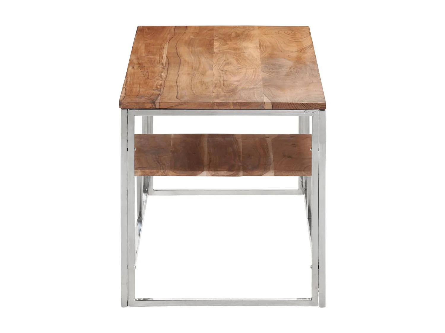 Mesa de centro | Mesa auxiliar con Infinity LED gris Sonoma 116x69x40 cm SHL198185