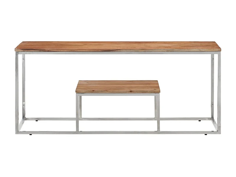 Mesa de centro | Mesa auxiliar con Infinity LED gris Sonoma 116x69x40 cm SHL198185