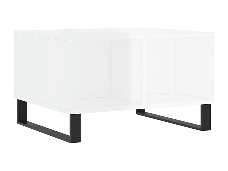 Mesa de centro | Mesa auxiliar madera ingeniería madera envejecida 55x55x42 cm SHL1504