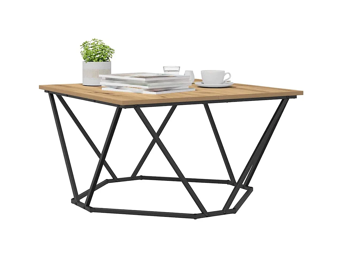 Mesa de centro | Mesa Lateral Nido | Mesa auxiliar Roble artisan SHL2193