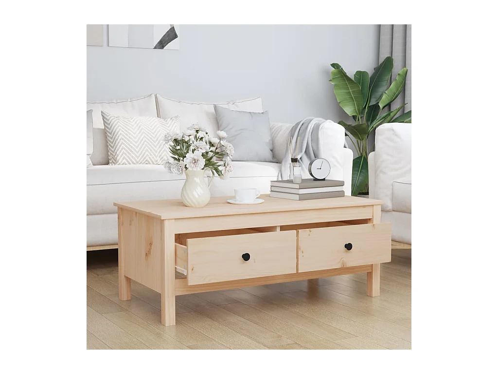 Mesa de centro | Mesa auxiliar madera contrachapada gris Sonoma 60x44,5x45 cm SHL33391