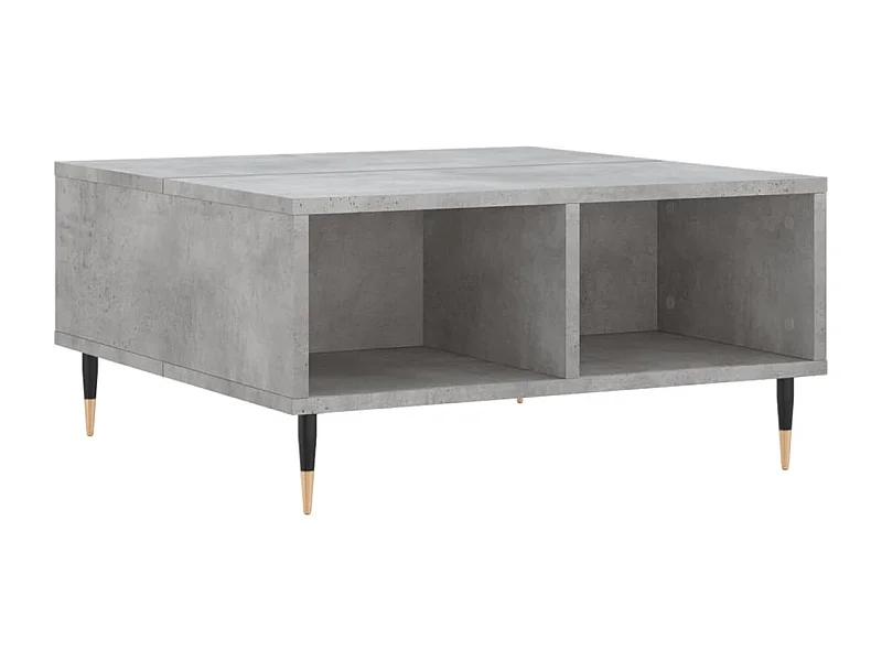 Mesa de centro | Mesa auxiliar madera de ingeniería gris Sonoma 60x50x40 cm SHL3685