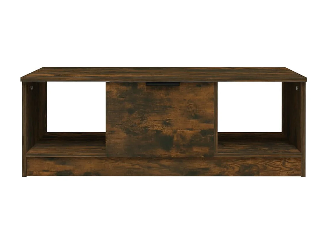 Couchtisch-Sofatisch-Beistelltische Räuchereiche 102x50x36 cm Holzwerkstoff SHL25303