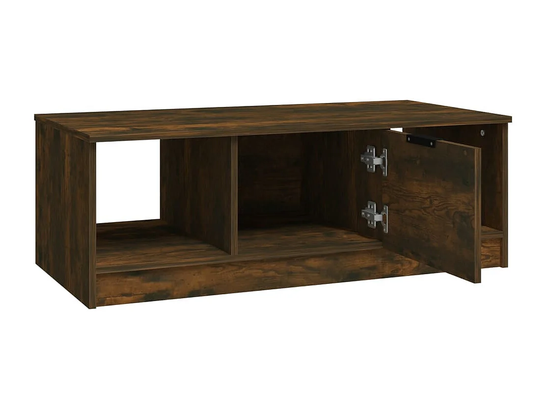 Couchtisch-Sofatisch-Beistelltische Räuchereiche 102x50x36 cm Holzwerkstoff SHL25303