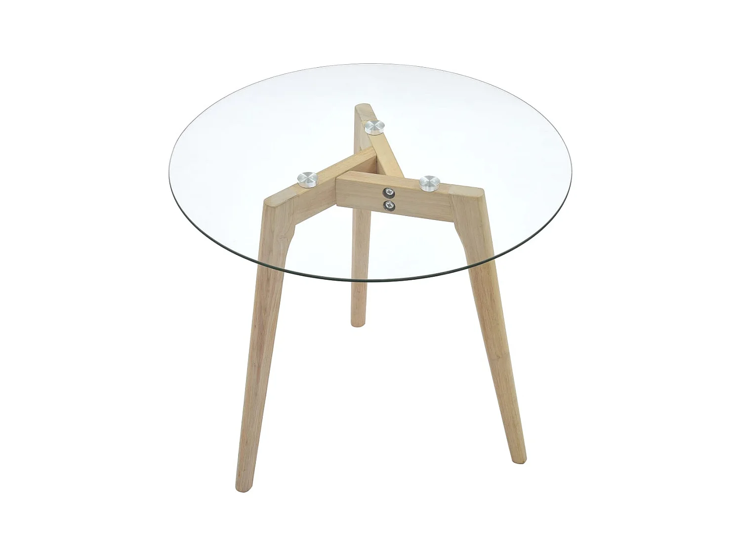 Ensemble de tables d'appoint 2 pcs Verre trempé SHL64676