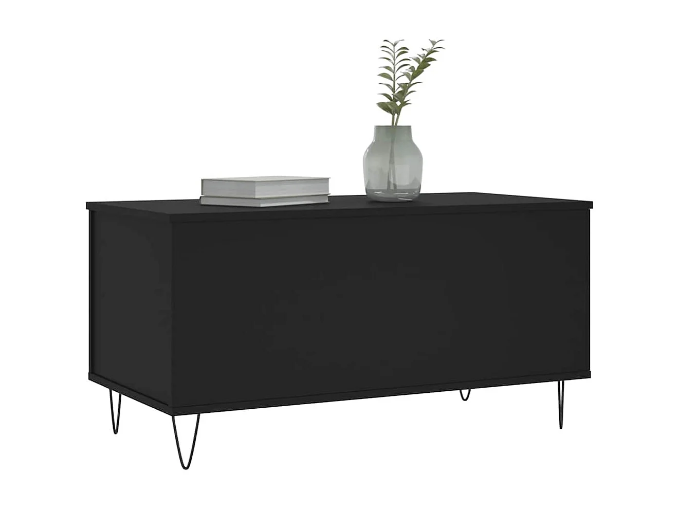 Table basse salon-Table d'appoint Noir 90x44,5x45 cm Bois d'ingénierie SHL7558