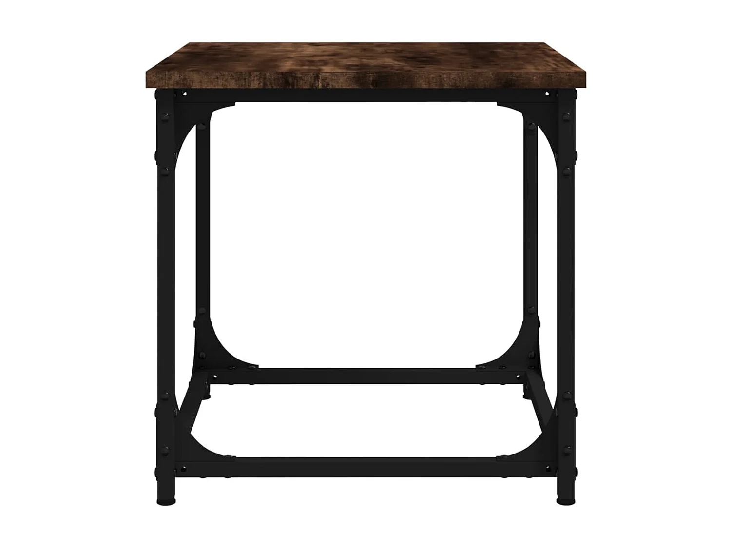 Mesa de centro | Mesa auxiliar madera de ingeniería gris hormigón 50x50x40 cm SHL2949