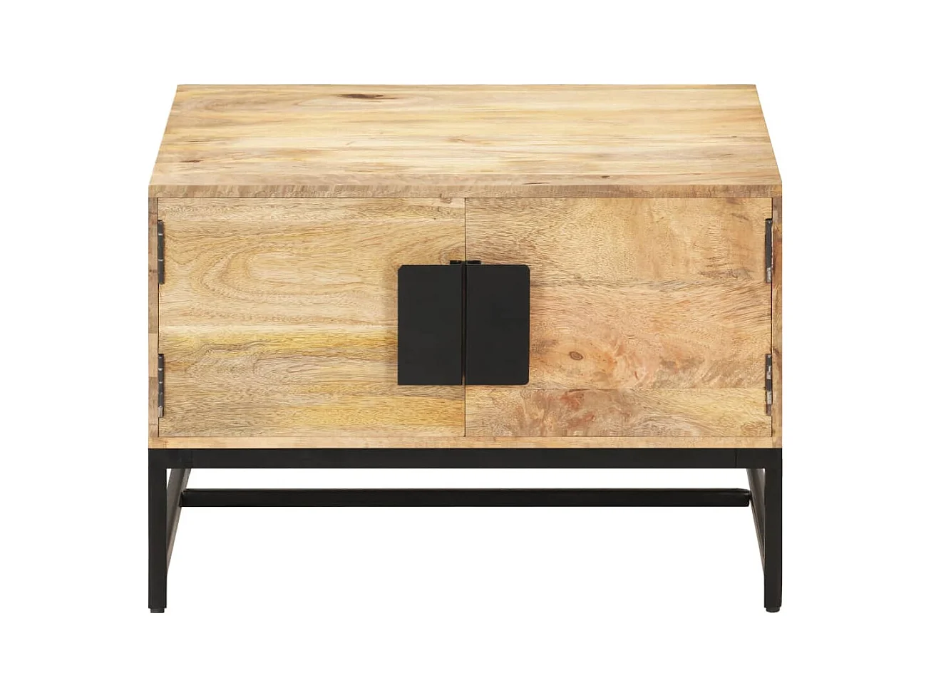 Table basse salon-Table d'appoint 67x67x45 cm Bois de manguier massif SHL2872