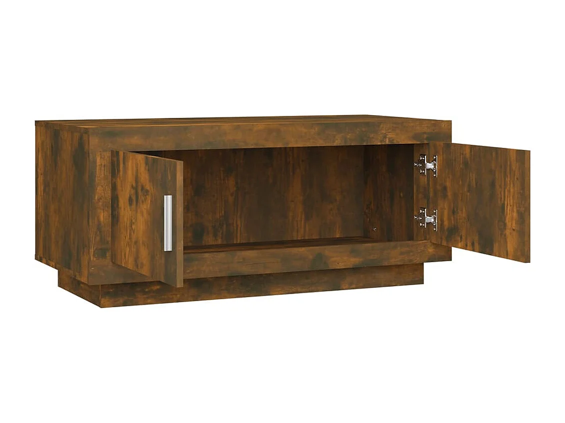 Couchtisch-Sofatisch-Beistelltische Räuchereiche 102x50x45 cm Holzwerkstoff SHL32090