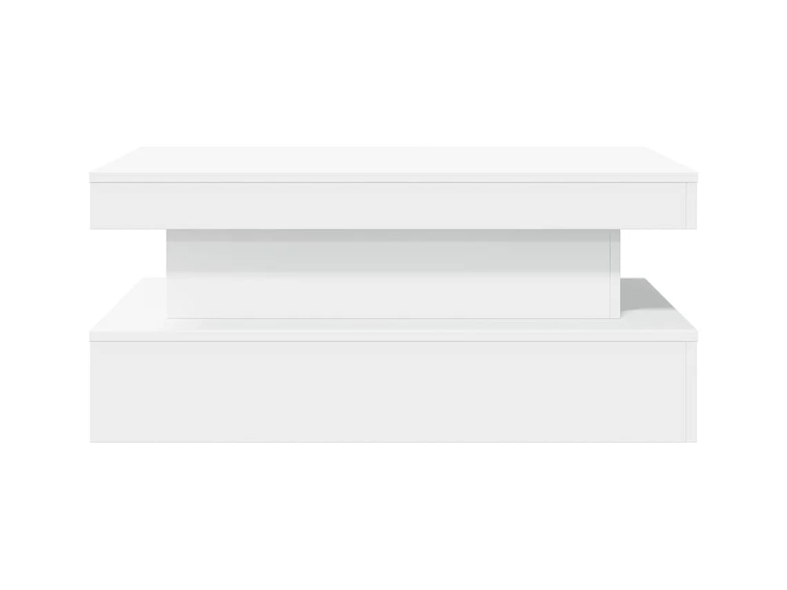 Mesa de centro-Mesa auxiliar de madera maciza de pino 120x50x40,5 cm SHL2667