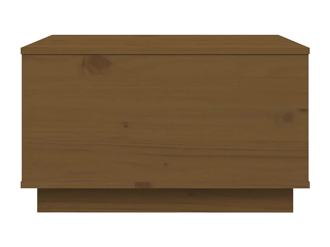 Couchtisch-Sofatisch-Beistelltische Honigbraun 60x50x35 cm Massivholz Kiefer SHL80475