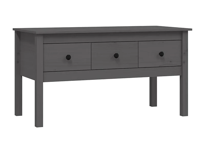 Mesa de centro | Mesa auxiliar madera contrachapada roble marrón 90x50x40 cm SHL3202