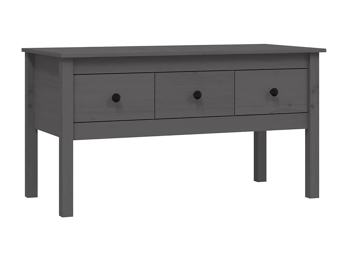 Mesa de centro | Mesa auxiliar madera contrachapada roble marrón 90x50x40 cm SHL3202
