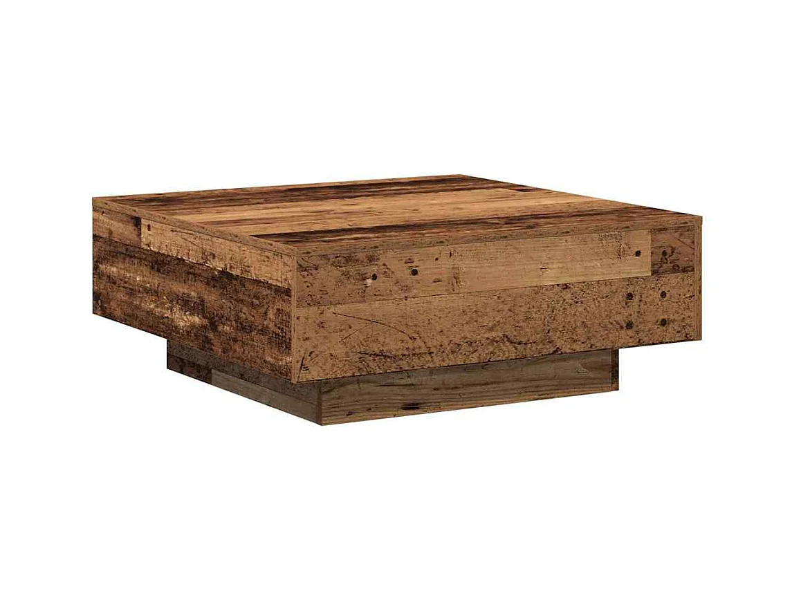 Mesa de centro-Mesa auxiliar-Mesita de centro madera contrachapada roble Sonoma 105x55x32 cm SHL125486