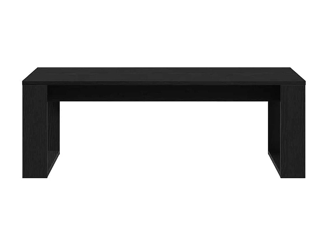 Mesa de centro-Mesa auxiliar-Mesita de centro madera contrachapada blanco 105x55x32 cm SHL2202