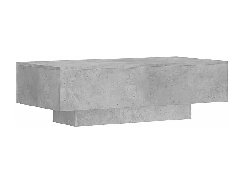 Couchtisch-Wohnzimmertisch-Beistelltische Betongrau 100x49,5x31 cm Holzwerkstoff SHL59129