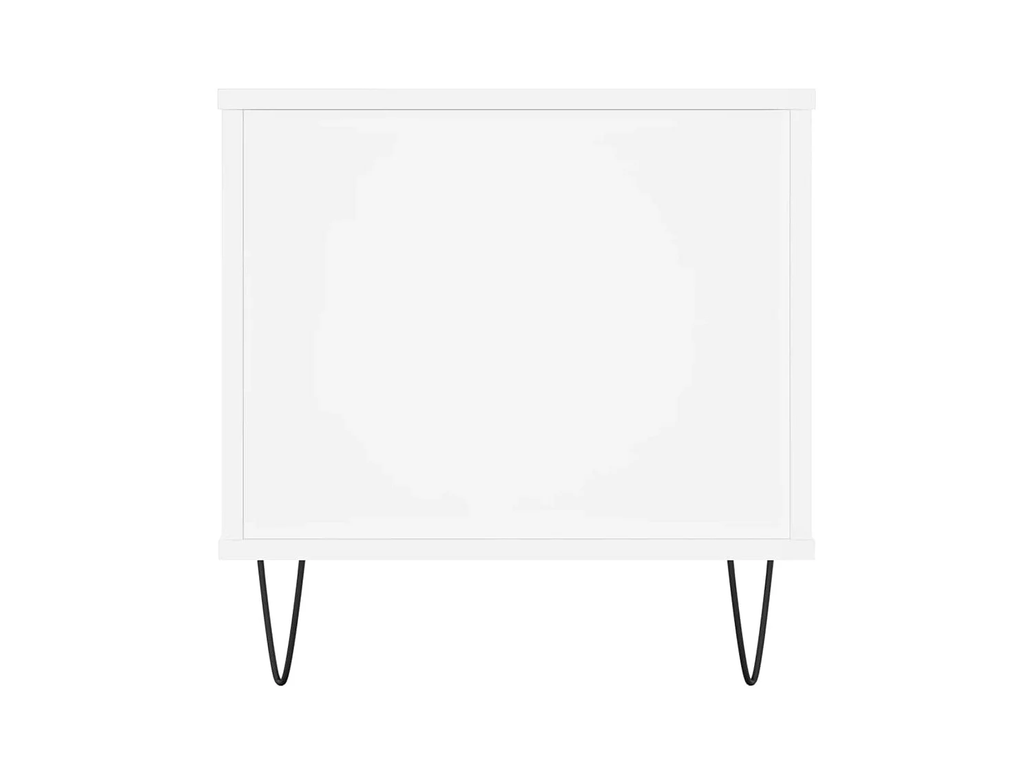 Mesa de centro | Mesa auxiliar superficie de vidrio acero 98,5x50x45 cm SHL3528