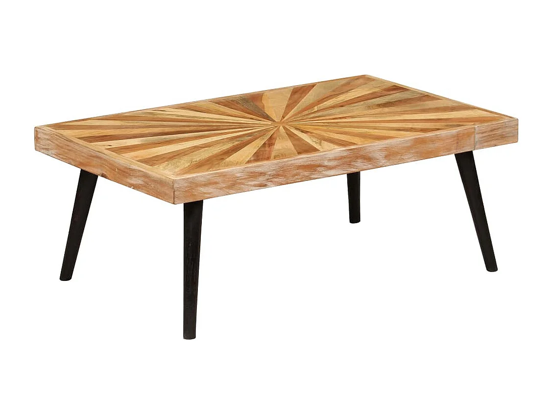 Couchtisch-Beistelltisch-Sofatisch Massivholz Mango 90x55x36 cm SHL99584