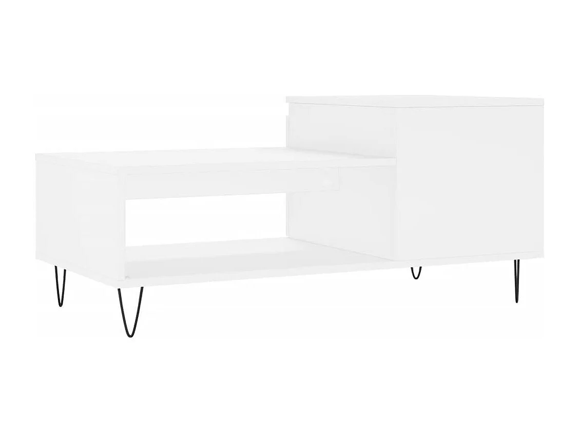 Mesa de centro | Mesa auxiliar madera ingeniería roble Sonoma 100x100x48,5 cm SHL2721