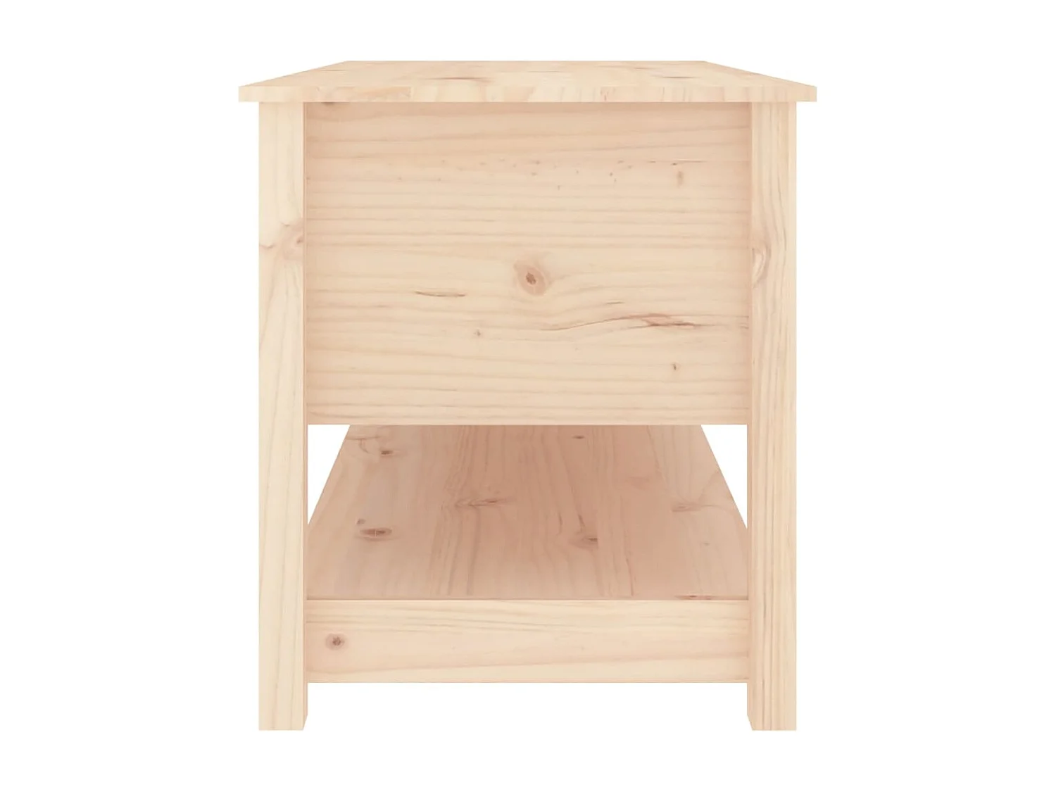 Couchtisch-Wohnzimmertisch-Beistelltische 102x49x55 cm Massivholz Kiefer SHL98738