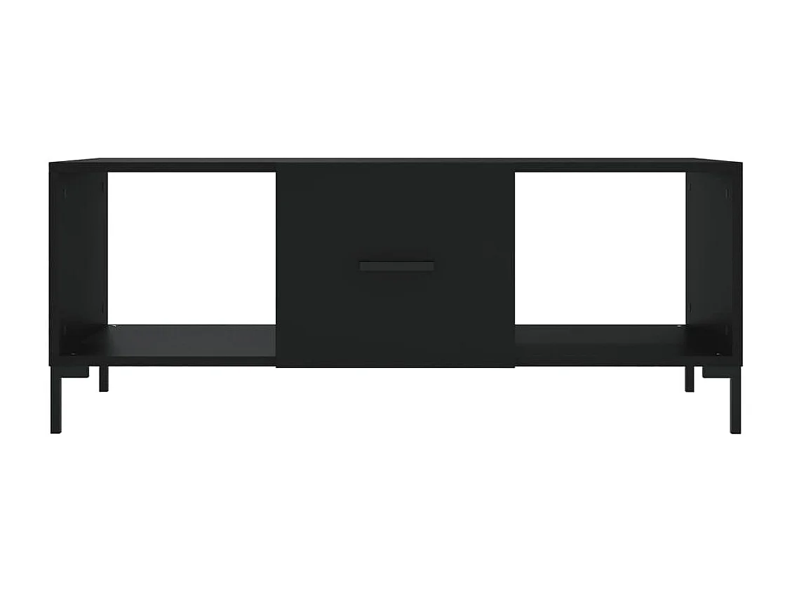 Mesa de centro | Mesa auxiliar madera de ingeniería roble ahumado 100x51x40 cm SHL681