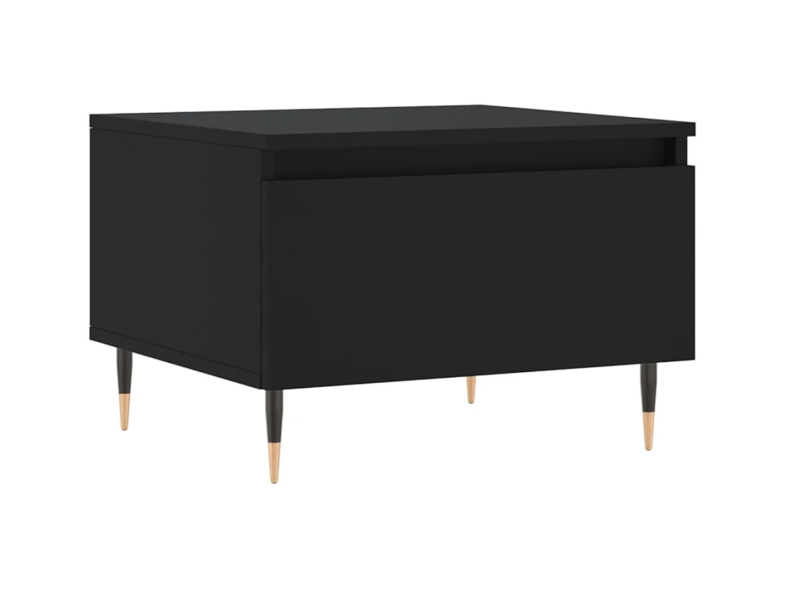 Mesa de centro | Mesa auxiliar madera maciza de acacia 70x50x38 cm SHL37153