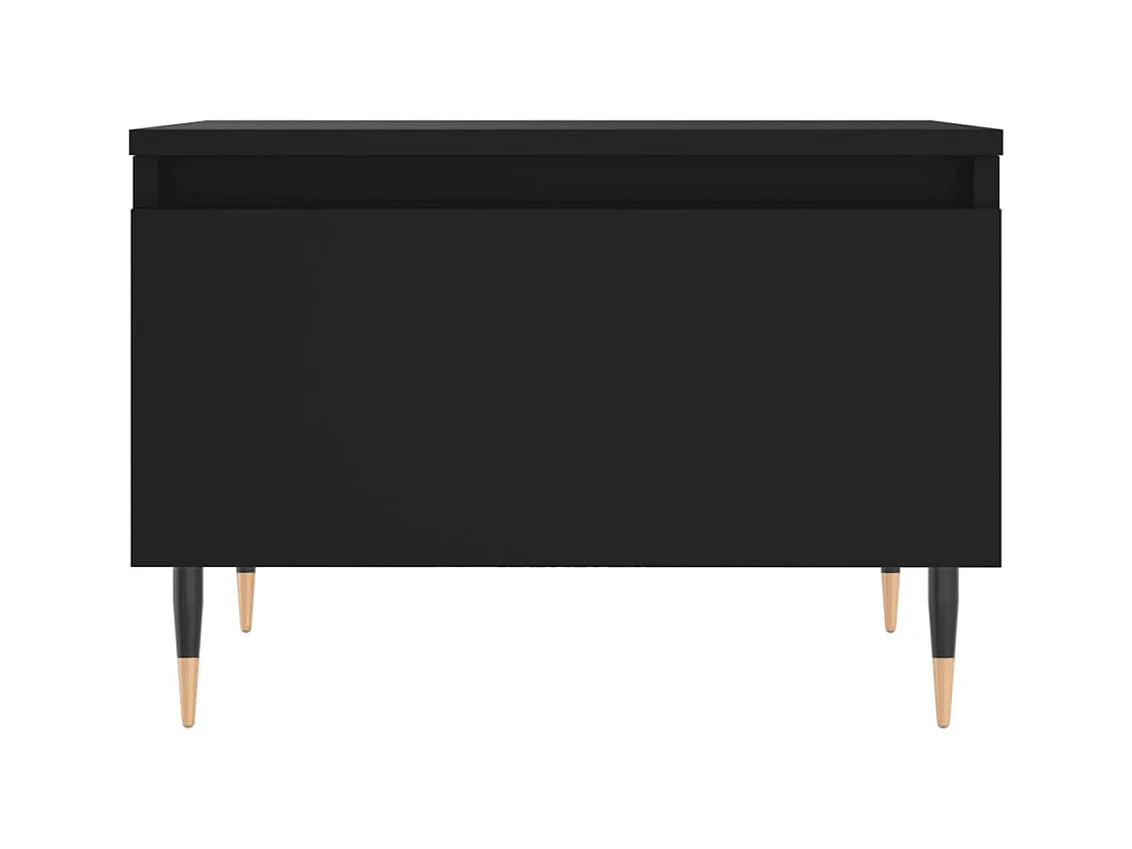 Mesa de centro | Mesa auxiliar madera maciza de acacia 70x50x38 cm SHL37153