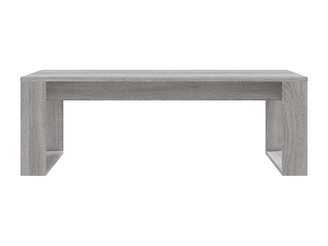 Couchtisch-Wohnzimmertisch-Beistelltische Grau Sonoma 102x50x35 cm Holzwerkstoff SHL50613