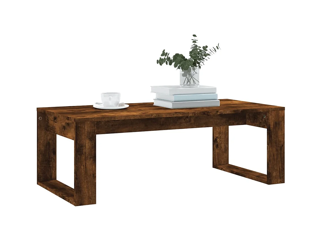 Mesa de centro | Mesa auxiliar madera de ingeniería gris Sonoma 102x50x35 cm SHL2544