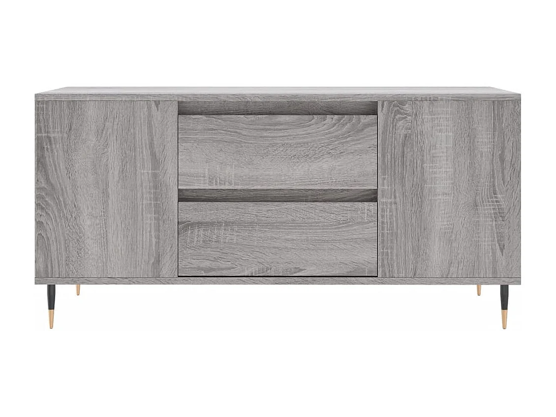 Couchtisch-Wohnzimmertisch-Beistelltische Grau Sonoma 102x44,5x50 cm Holzwerkstoff SHL13427