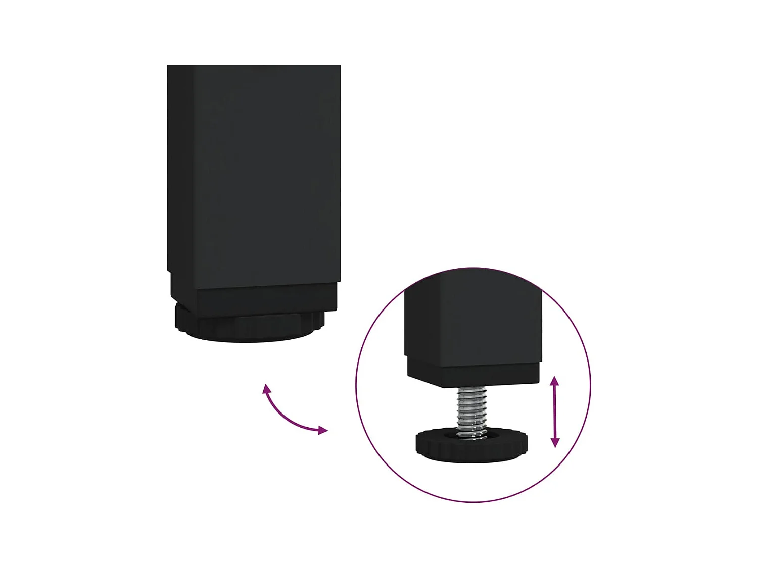 Tables basses salon-Tables d'appoint avec dessus en verre transparent 2 pcs acier SHL3312