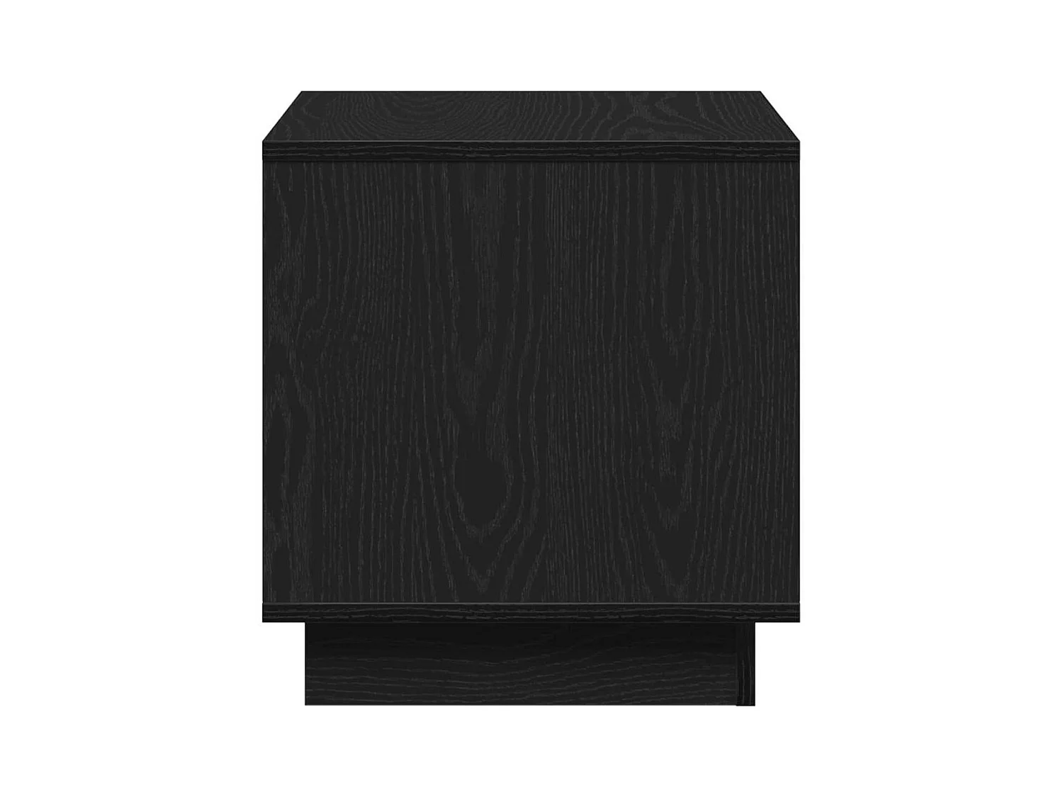 Mesa de centro-Mesa auxiliar-Mesita de centro madera contrachapada gris hormigón 68x50x38 cm SHL3461