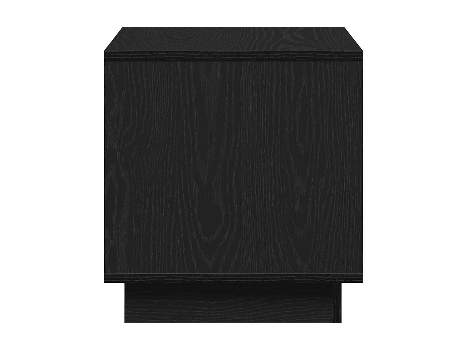 Tavolino da Salotto-Tavolino Basso Rovere Nero 40x40x43 cm SHL12119
