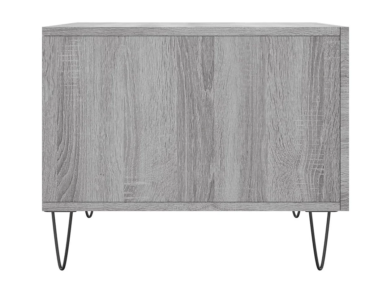 Couchtisch 2er Set-Sofatisch-Beistelltische Grau Sonoma 50x50x40 cm Holzwerkstoff SHL24150